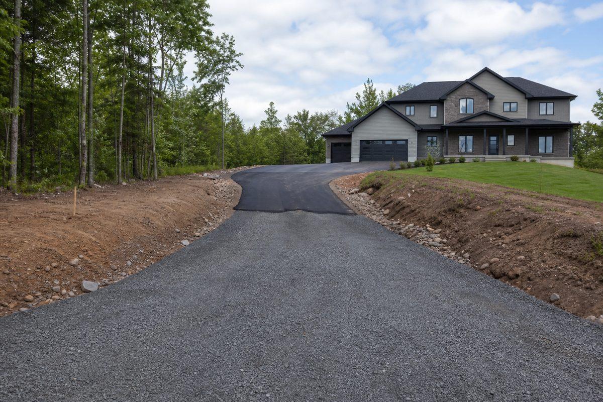 New Driveway Installation in Moncton